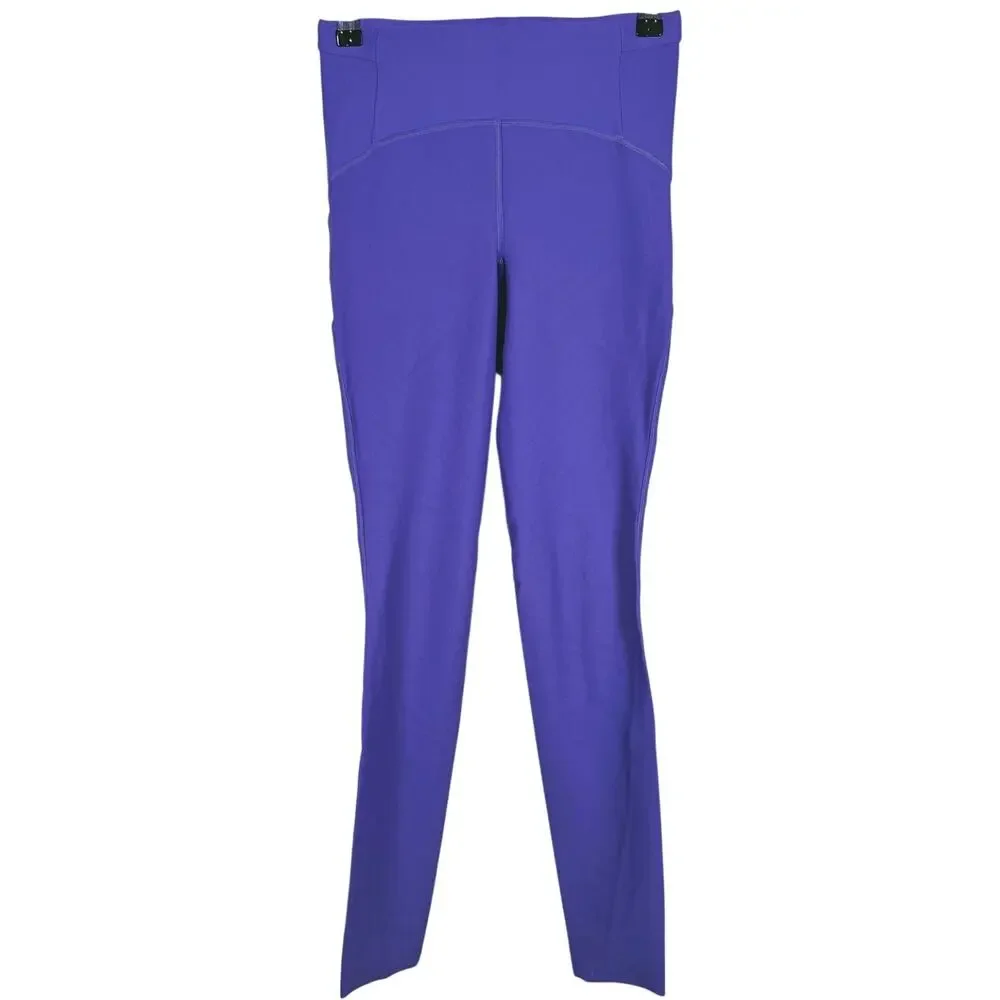 Lululemon SenseKnit Running 2 pc SET High-Rise Leggings Tank Top Size 4/6 Indigo